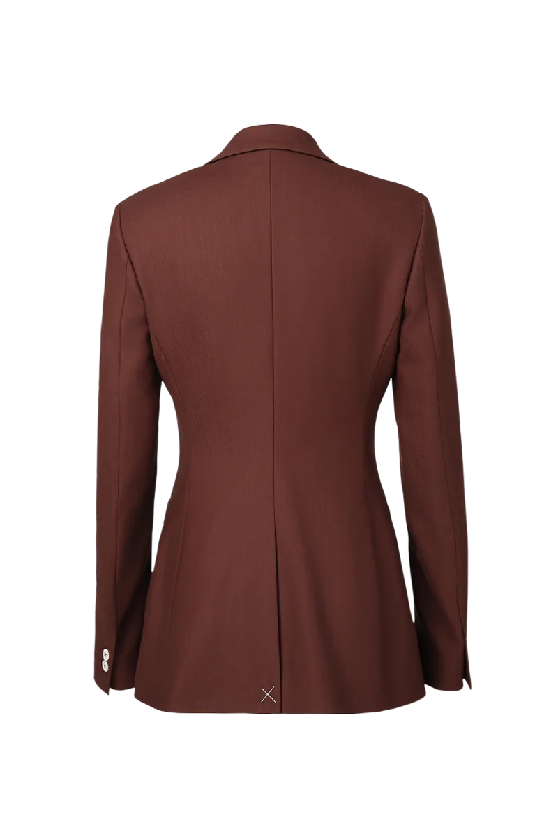 Double Breasted Burgundy Suit